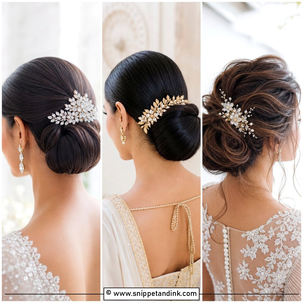 15 Bridal Hair Brooch Ideas for Sparkling Bridal Style