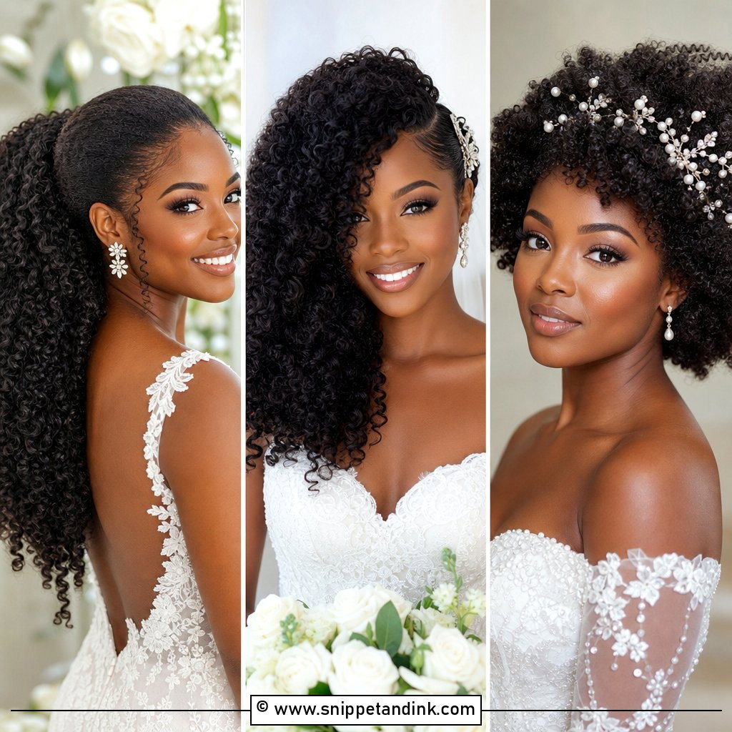 15 Bridal Hair Natural Curls for Romantic Bridal Texture