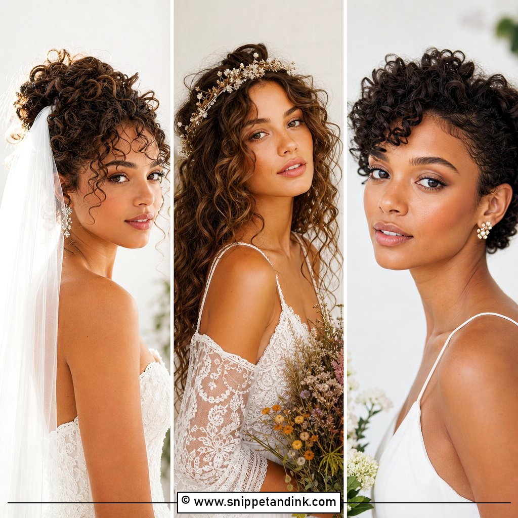 15 Bridal Hair for Curly Hair Ideas Brides Will Love