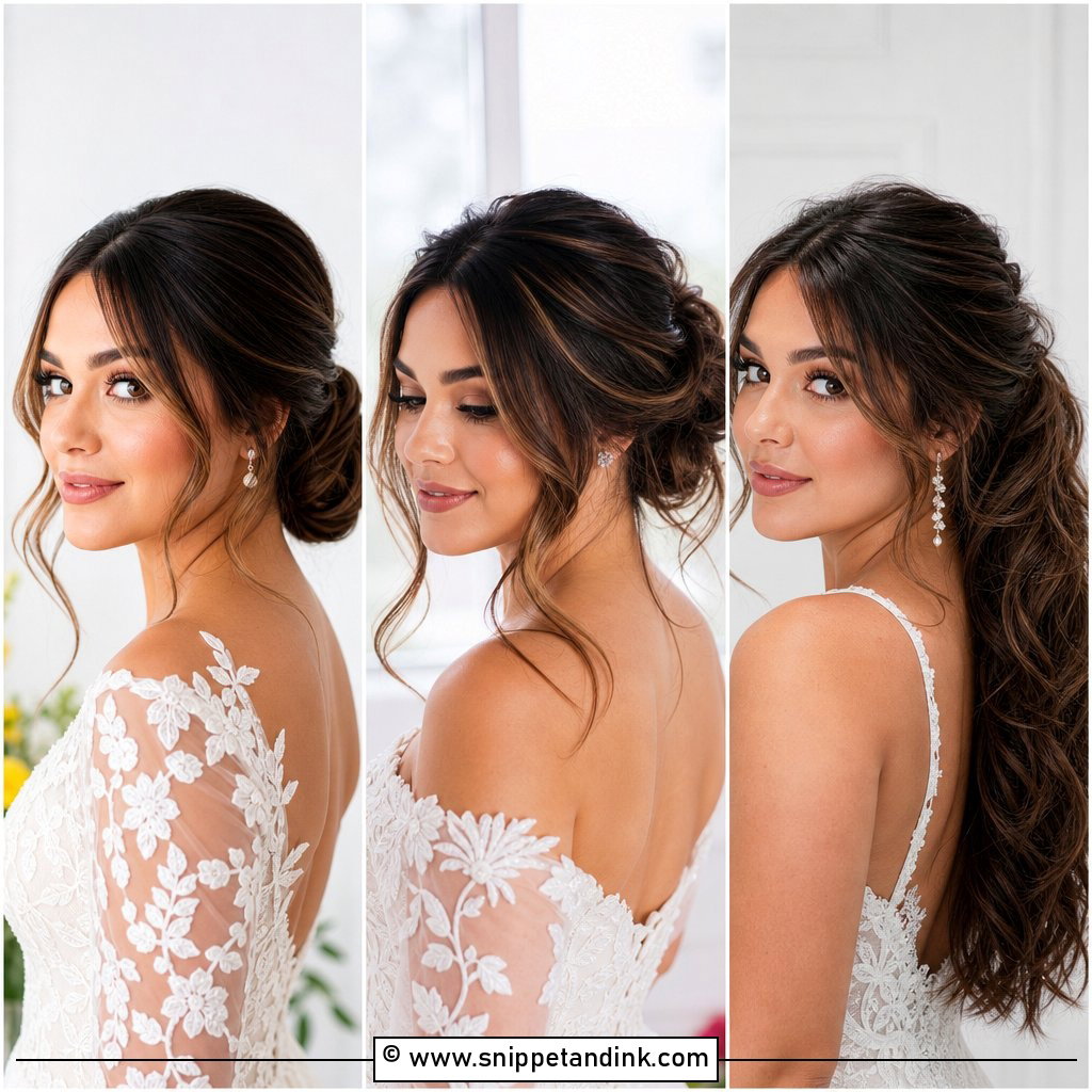 15 Bridal Hair for Round Face Brides Flattering Looks