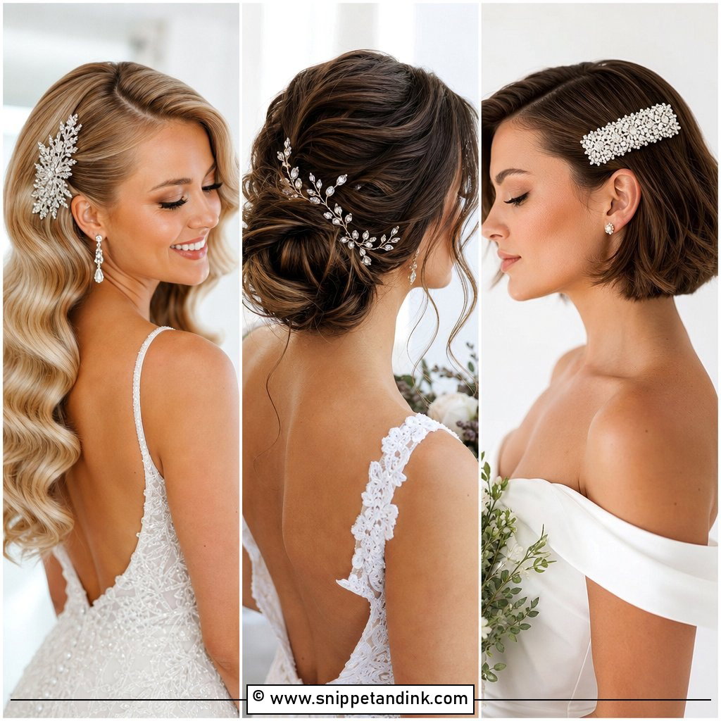 15 Bridal Hair with Hair Piece Ideas for Chic Brides Today