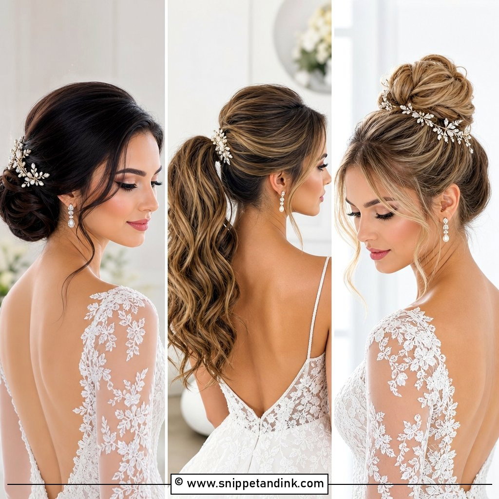 15 Bridal Hairdos for Elegant Wedding Day Inspiration