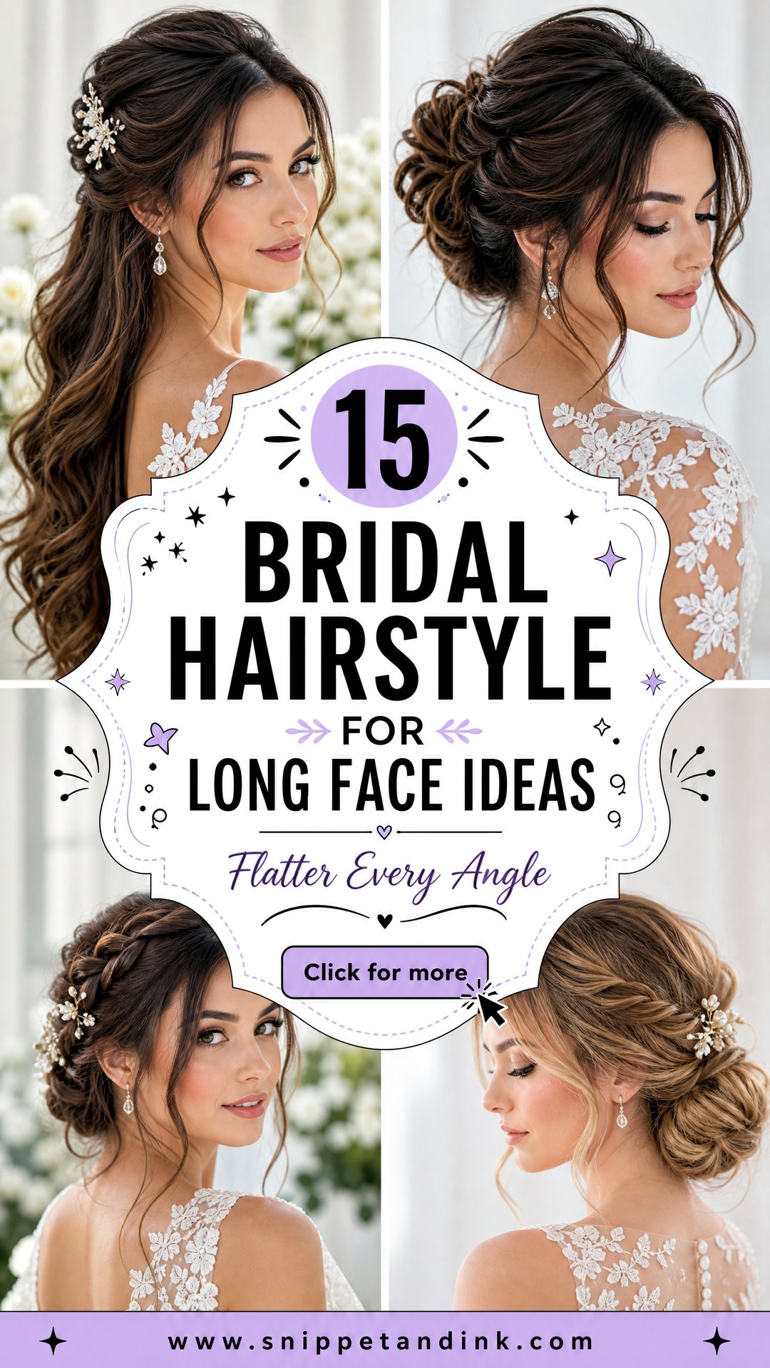 15 Bridal Hairstyle for Long Face Ideas That Flatter - 15 Bridal Hairstyle for Long Face Ideas That Flatter