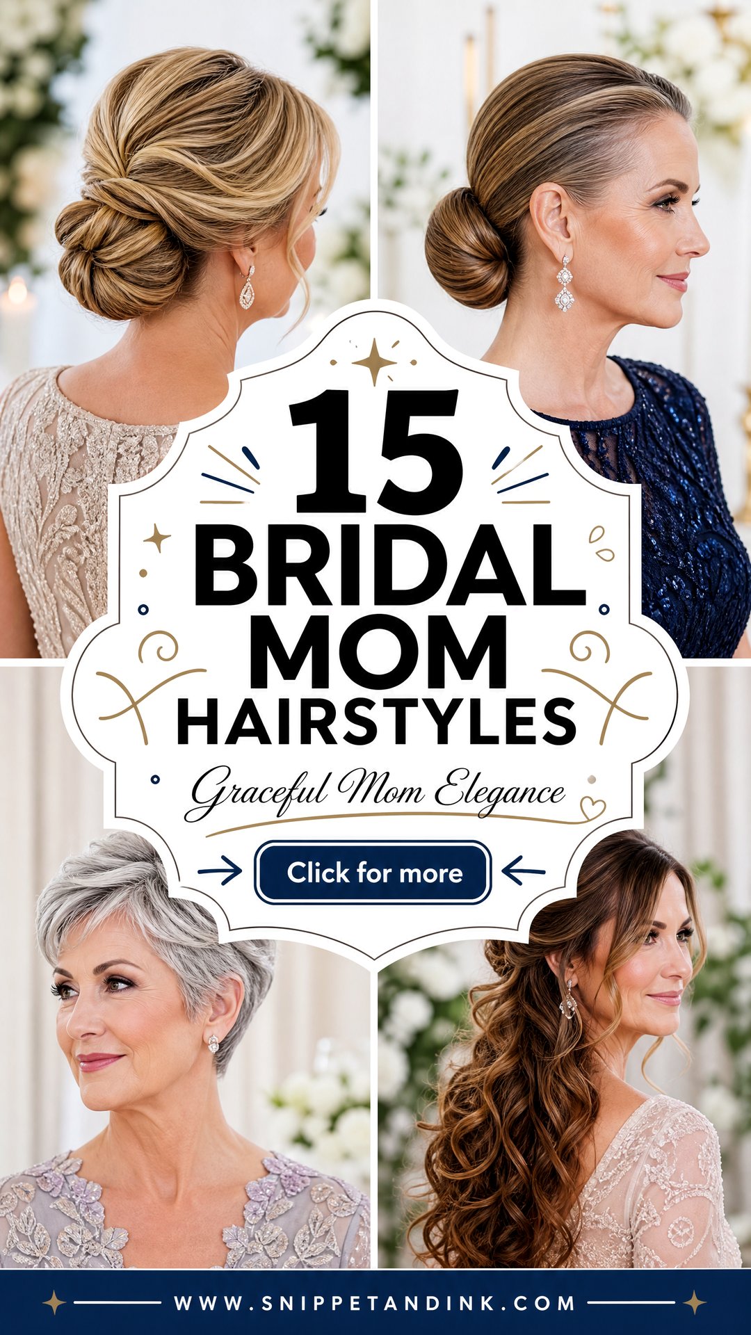 15 Bridal Mom Hairstyles for Graceful Wedding Elegance - 15 Bridal Mom Hairstyles for Graceful Wedding Elegance