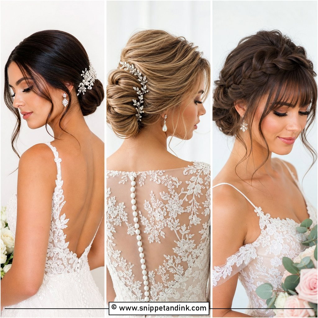 15 Bridal Updo Hairstyle Ideas for an Elegant Wedding Look