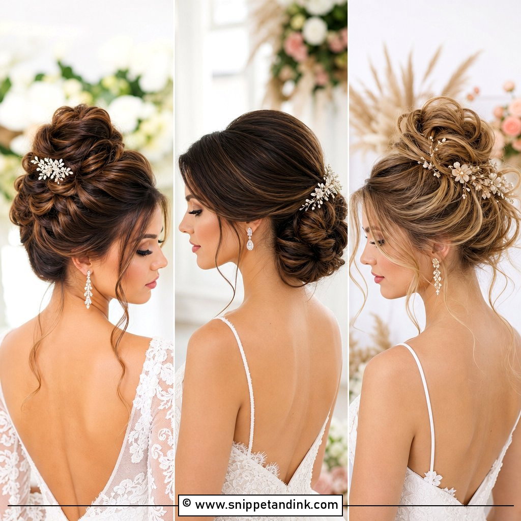 15 Bridal Updo for Thick Long Hair Ideas That Feel Elegant