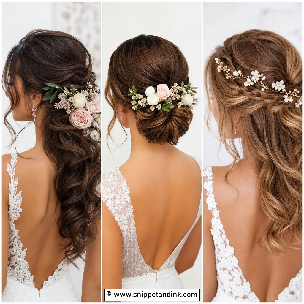 15 Bride Flower Hair Ideas for a Dreamy Wedding Finish