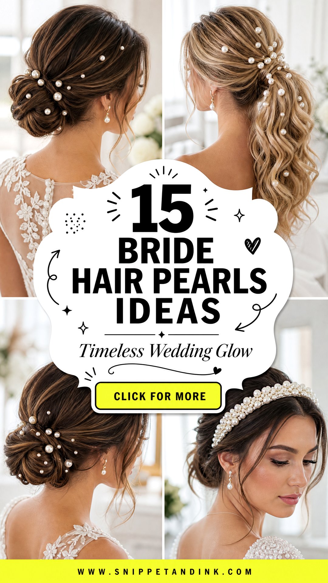 15 Bride Hair Pearls for a Soft Timeless Wedding Glow - 15 Bride Hair Pearls for a Soft, Timeless Wedding Glow