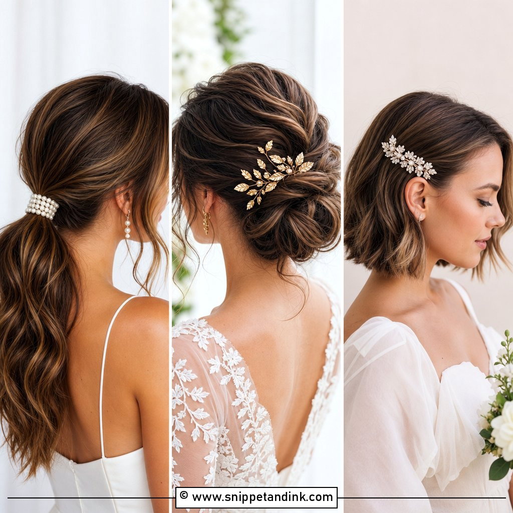 15 Bride Hair Piece Accessories for a Polished Bridal Look