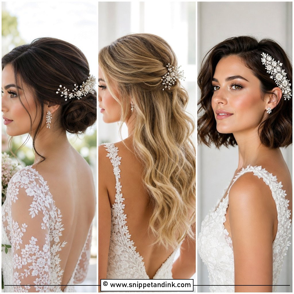 15 Bride Hair Styling Ideas for a Romantic Wedding Look