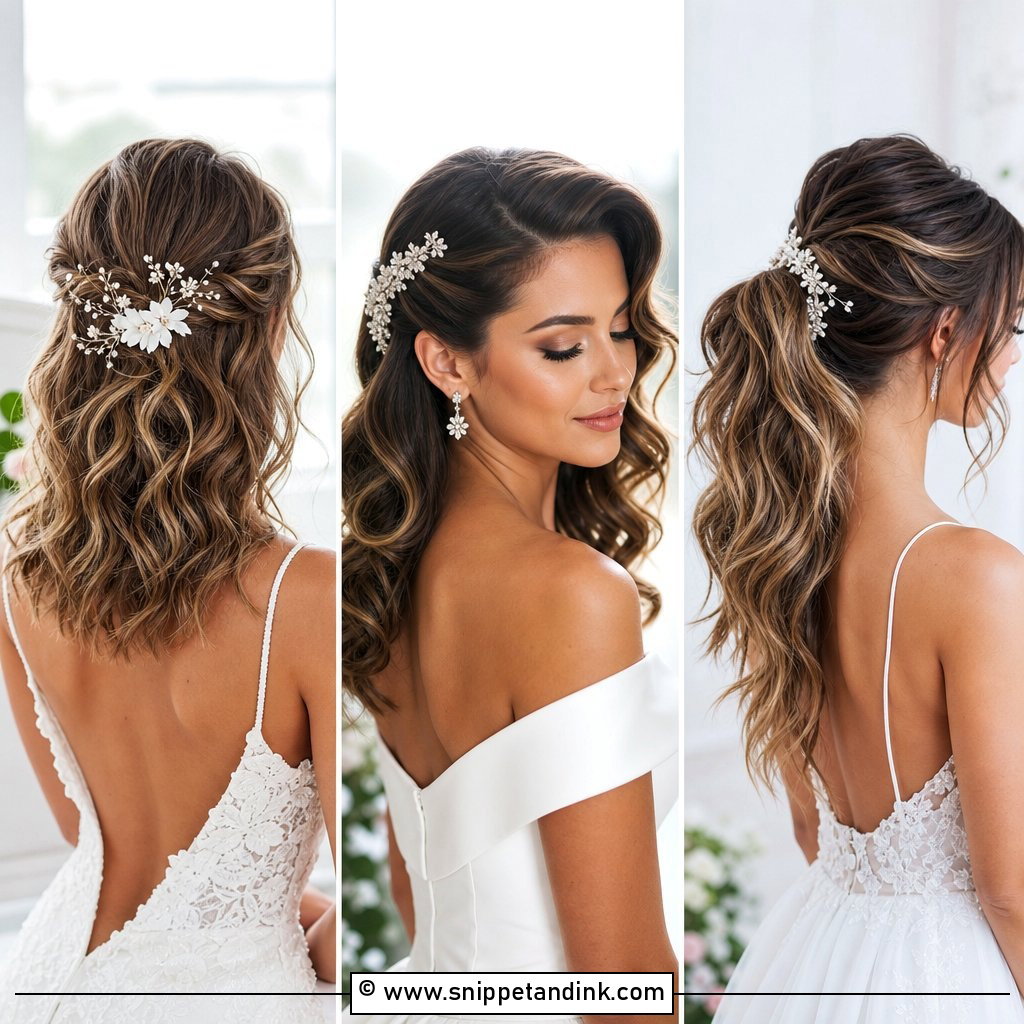 15 Bride Hairstyles for Medium Length Hair to Save Now