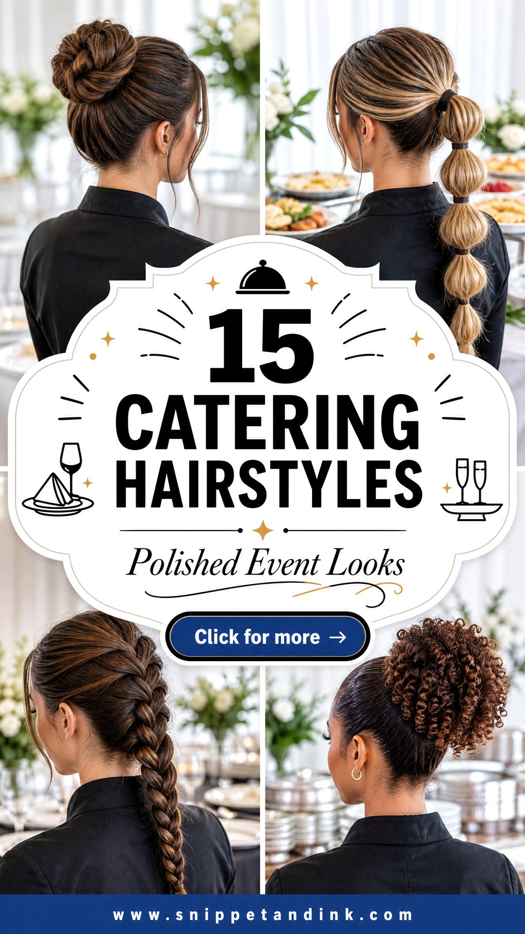 15 Catering Hairstyles for Polished Event-Ready Looks - 15 Catering Hairstyles for Polished Event-Ready Looks