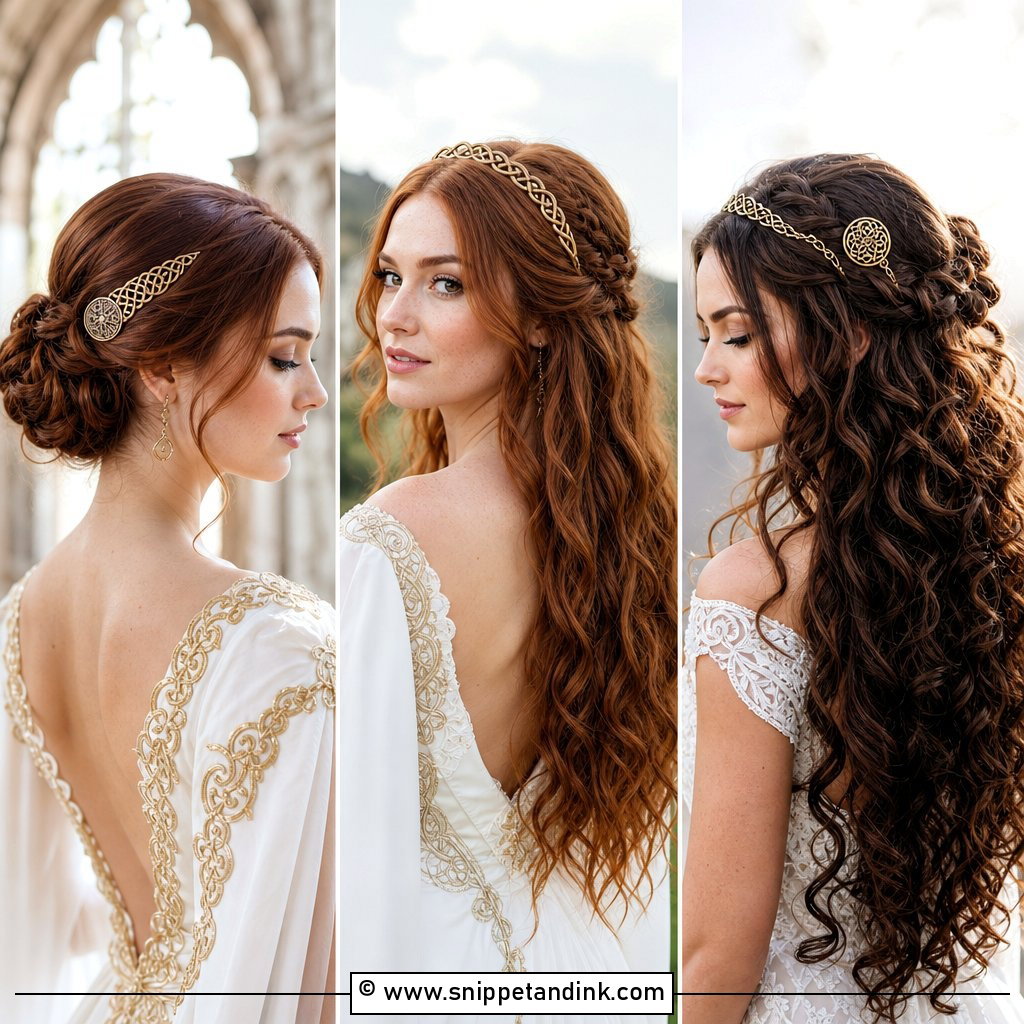 15 Celtic Wedding Hairstyles for Romantic Heritage Style