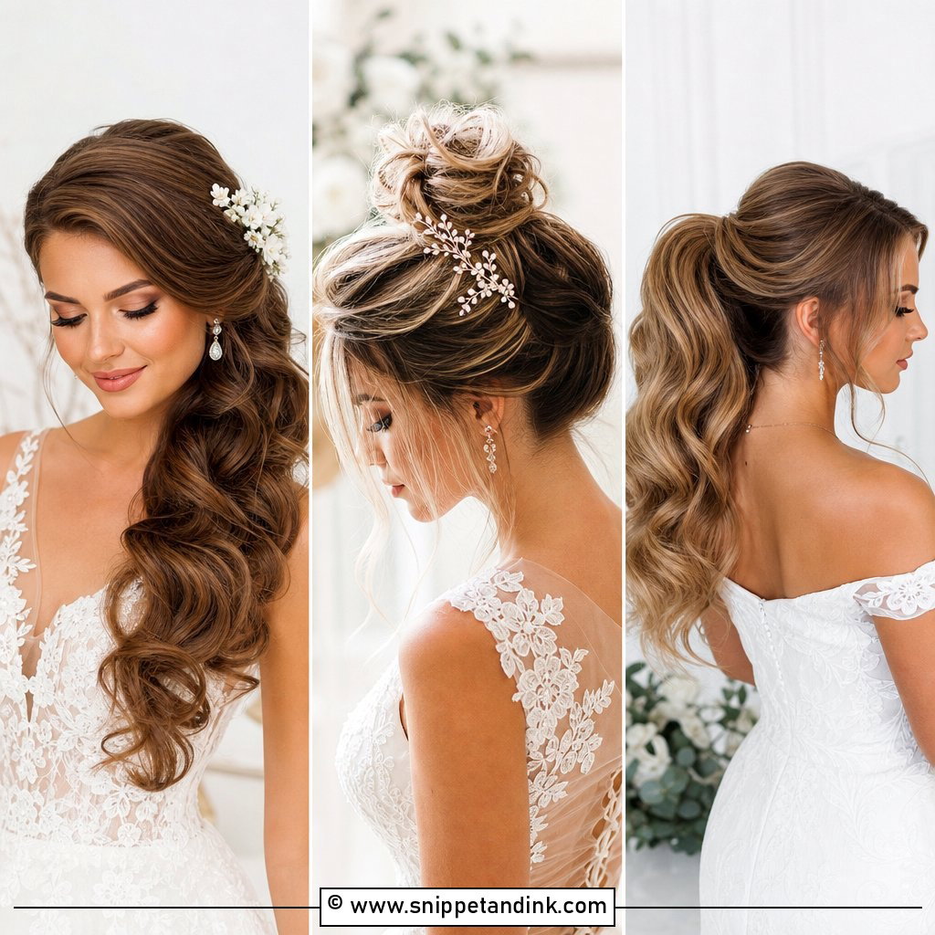 15 Chic Ideas for Hairstyles for Wedding Guests and Brides