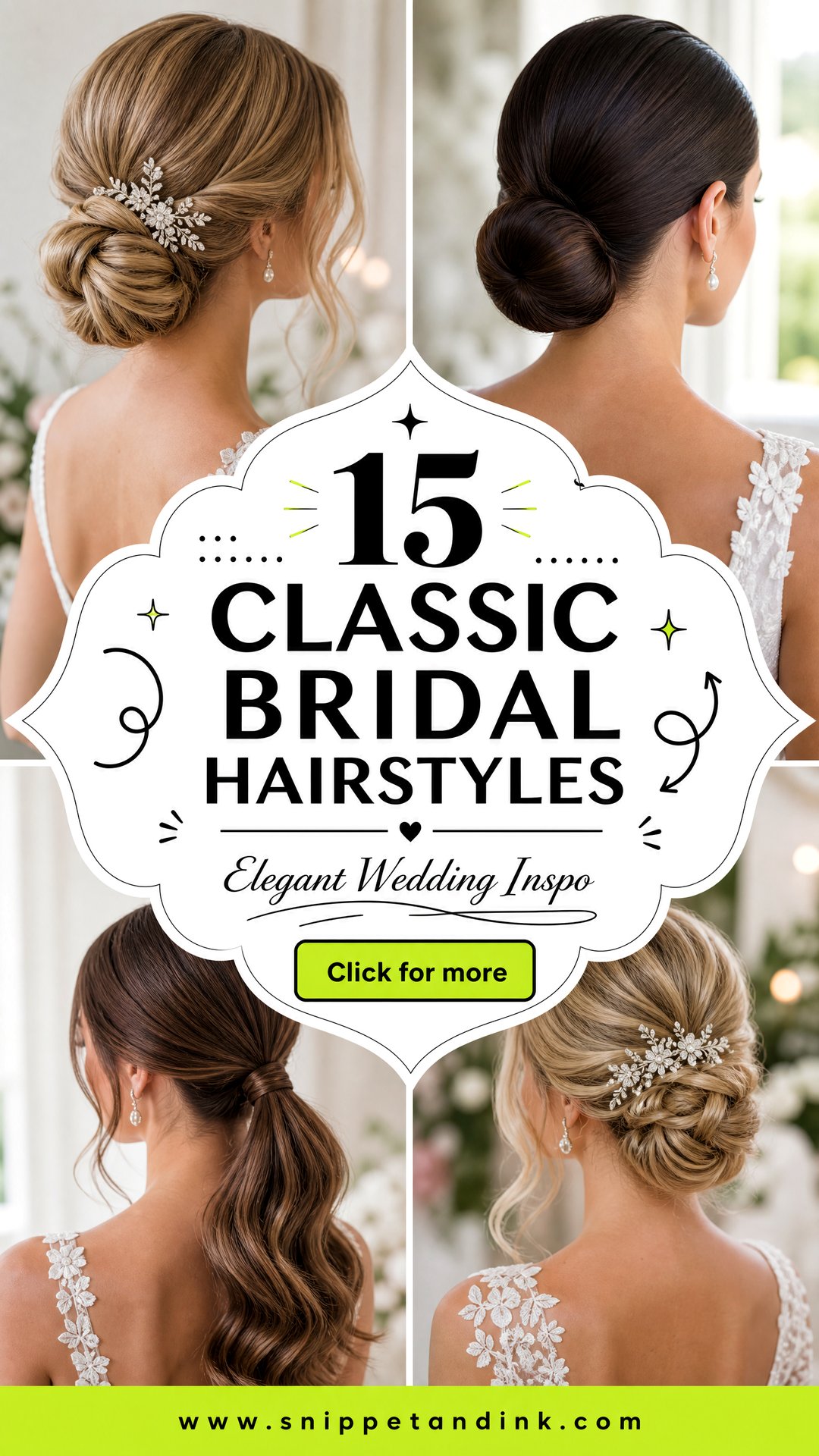 15 Classic Bridal Hairstyles for Elegant Wedding Inspo - 15 Classic Bridal Hairstyles for Elegant Wedding Inspo