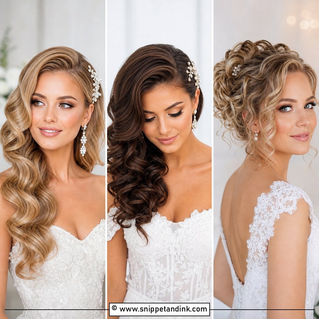 15 Classy Bridal Hairstyles for a Timeless Wedding Look