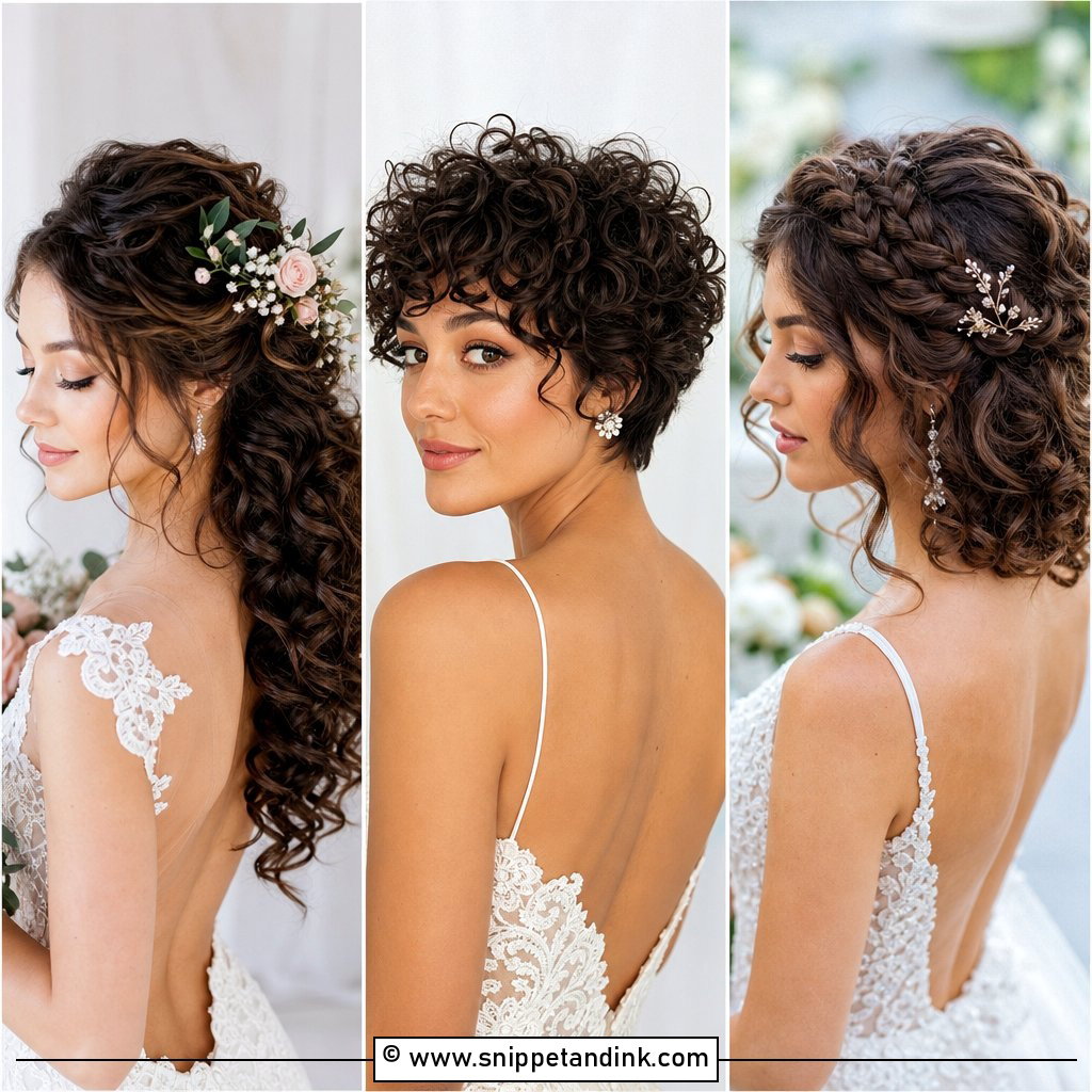 15 Curl Wedding Hair Ideas for Soft Bridal Glam