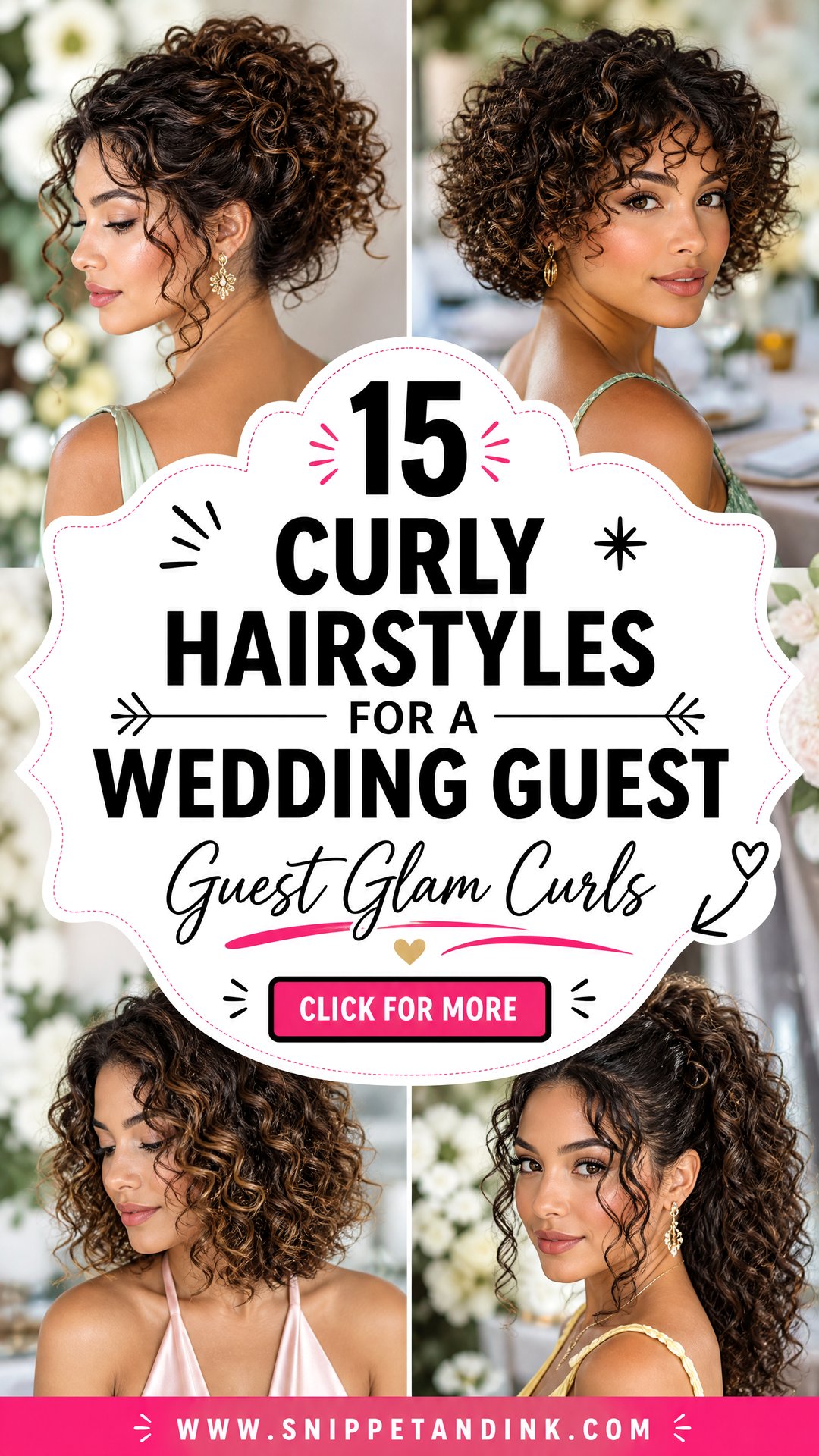 15 Curly Hairstyles for a Wedding Guest to Love - 15 Curly Hairstyles for a Wedding Guest to Love