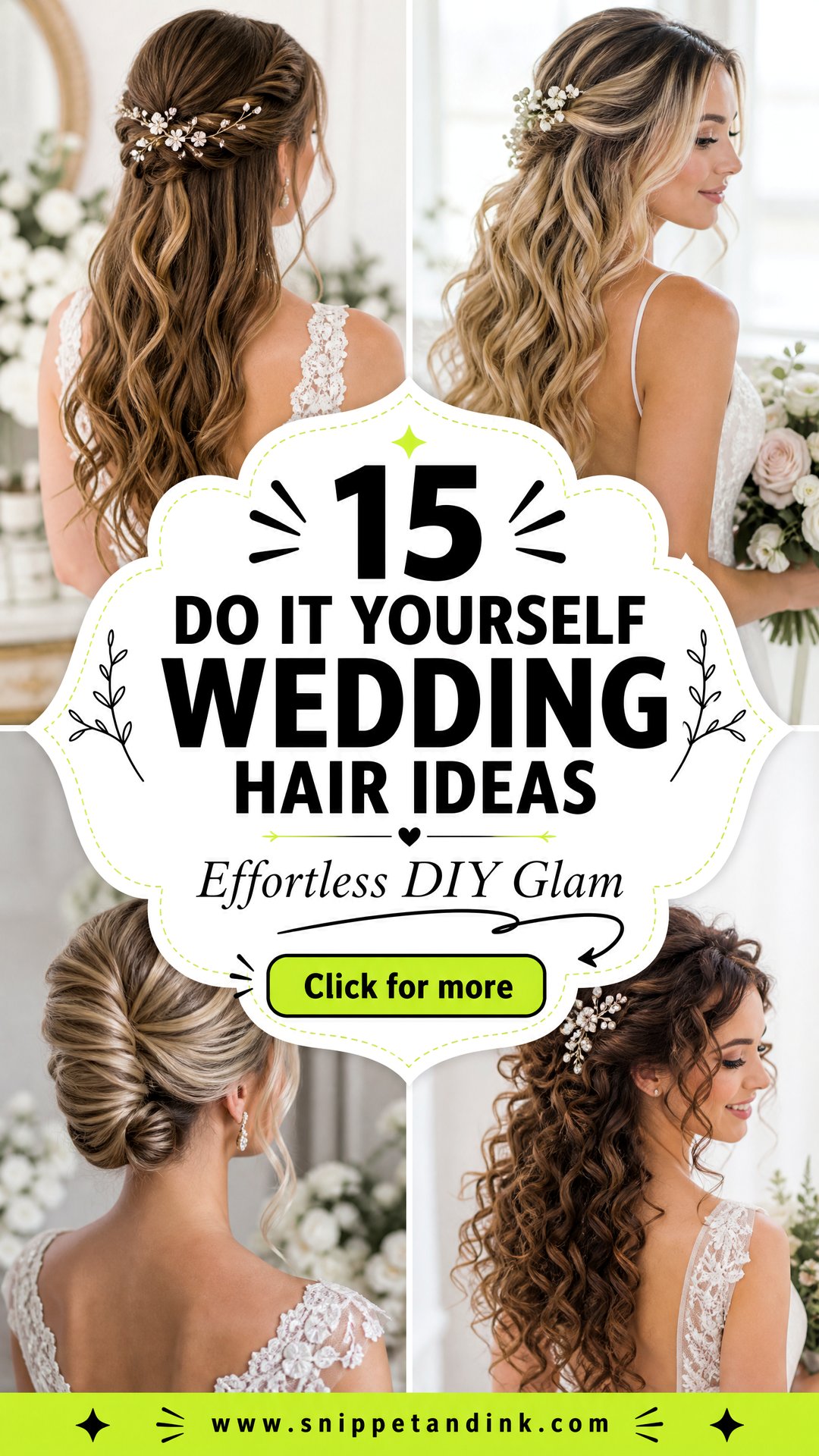 15 Do It Yourself Wedding Hair Ideas for Effortless Glam - 15 Do It Yourself Wedding Hair Ideas for Effortless Glam