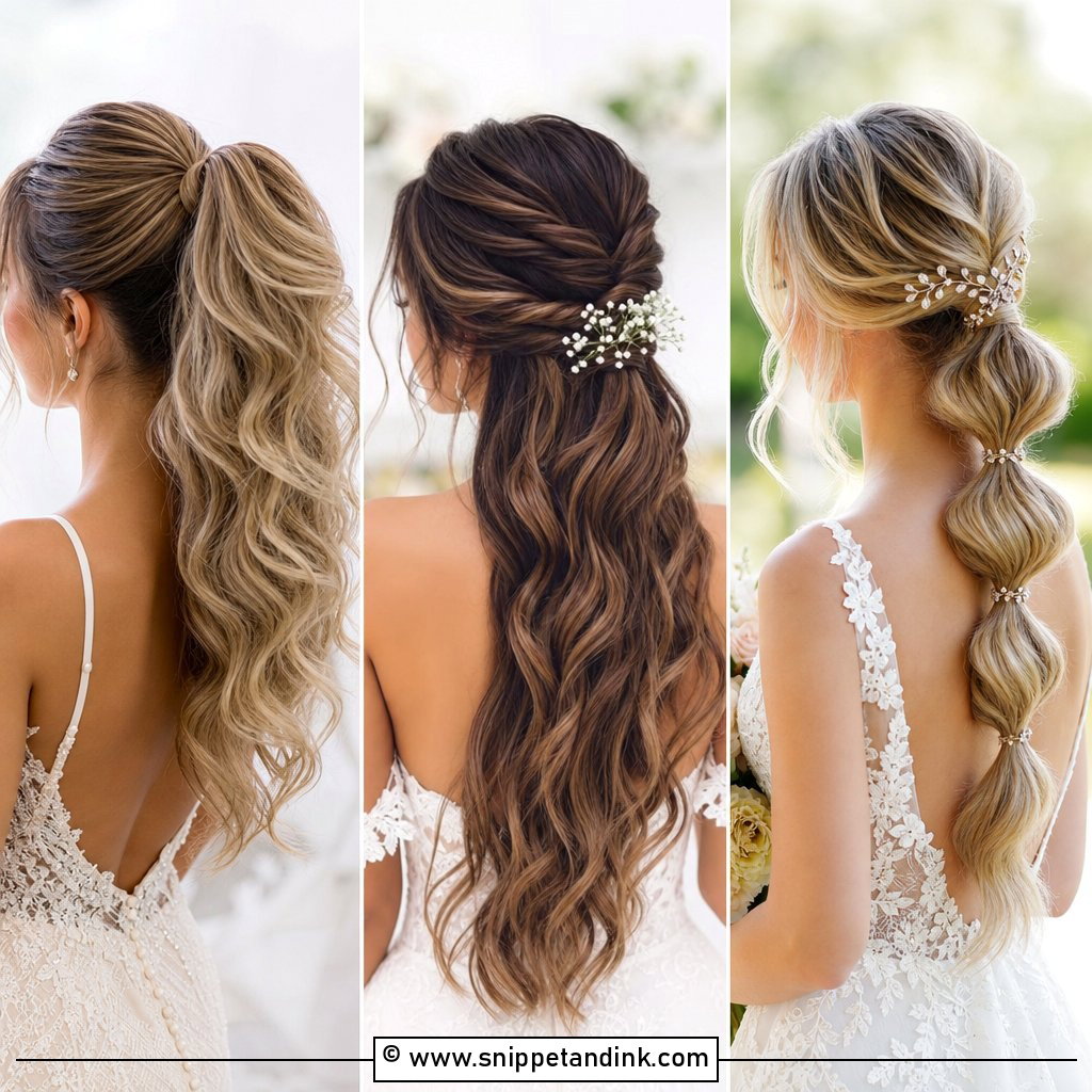 15 Easy Do It Yourself Long Hair Wedding Hairstyles to Try