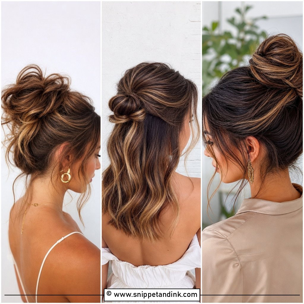 15 Easy Medium Hair Wedding Guest Updo Ideas Elegant Looks
