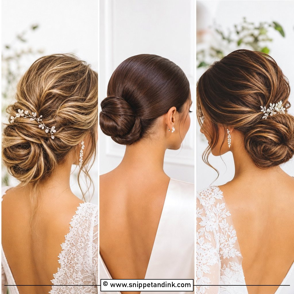 15 Easy Wedding Updo Ideas for Chic Bridal Style