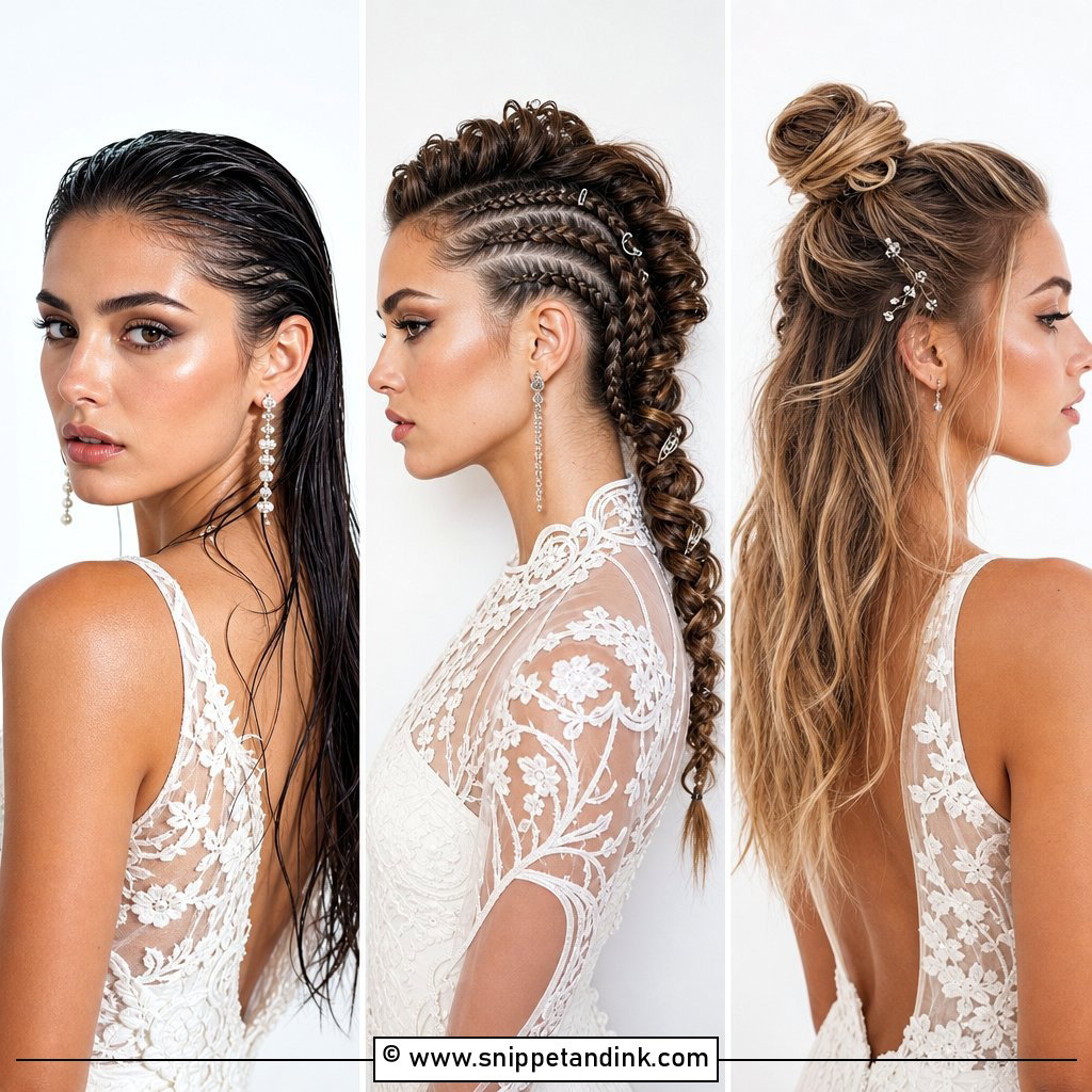 15 Edgy Bridal Hair Ideas for Bold Modern Brides