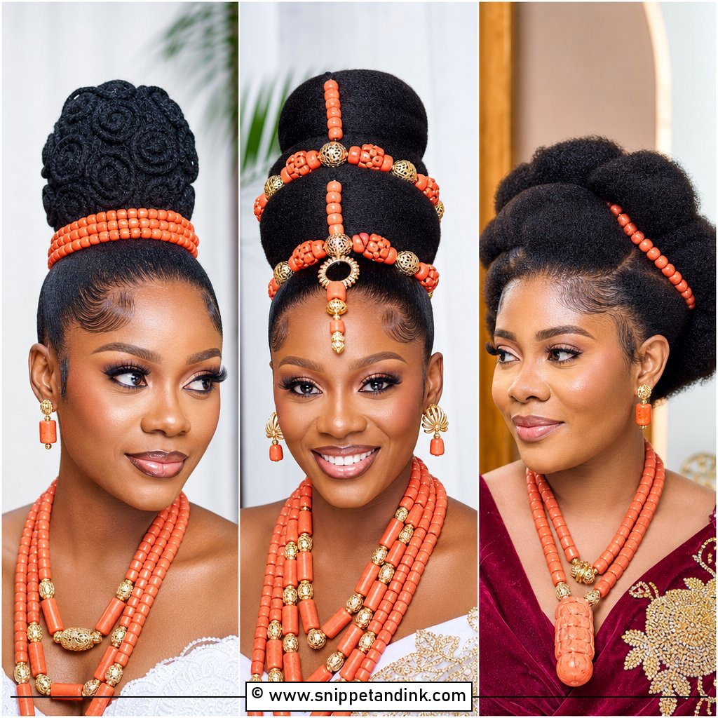 15 Edo Bride Hairstyle Ideas for a Regal Wedding Look