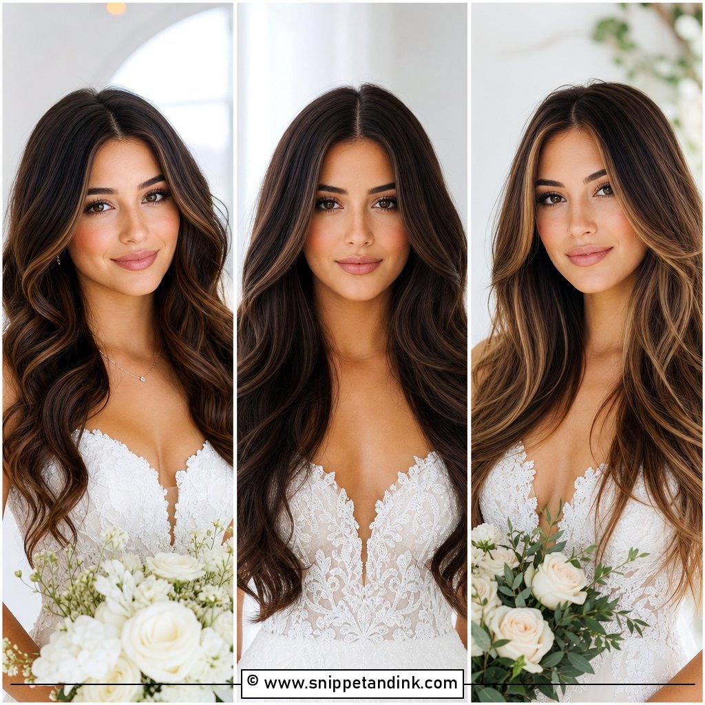 15 Elegant Bridal Hair Down Ideas for Romantic Brides