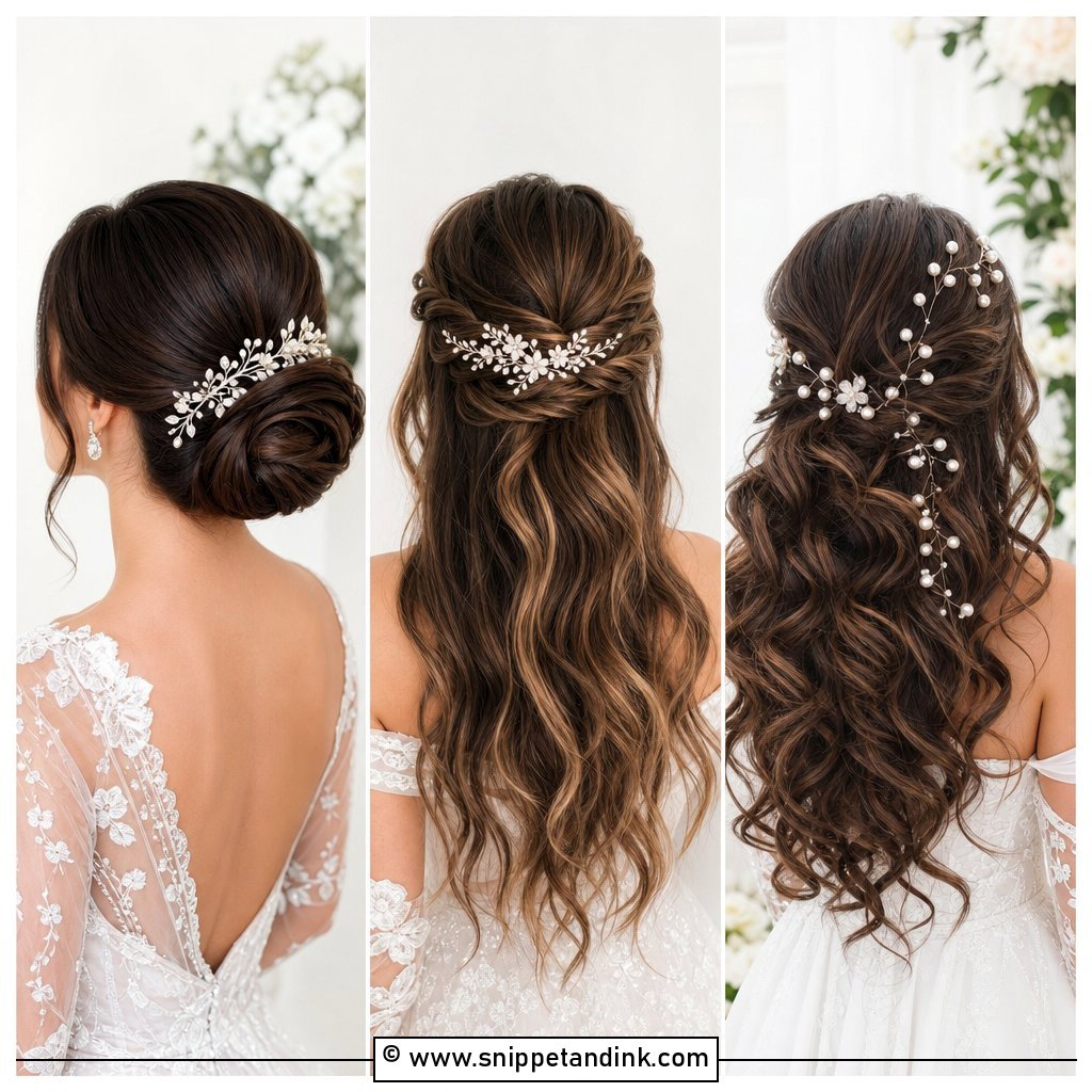 15 Elegant Bridal Hairstyles for Long Hair to Inspire
