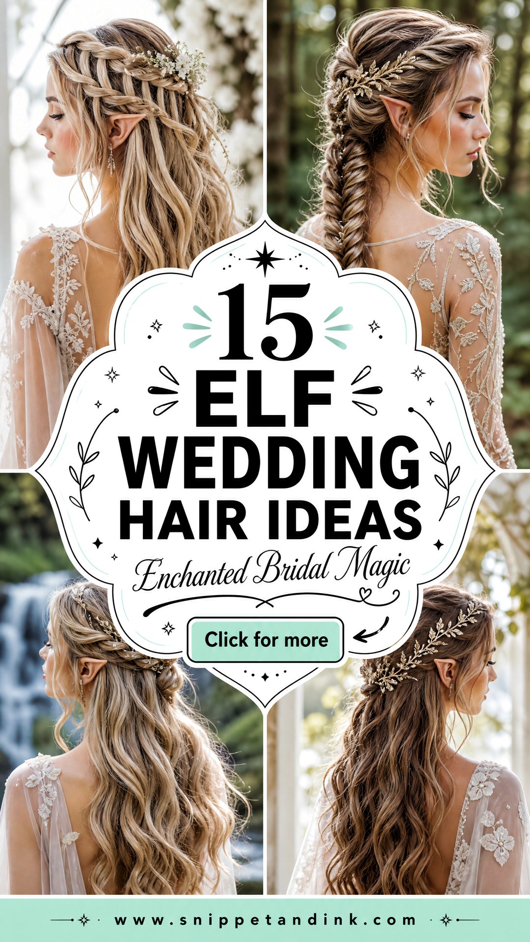 15 Elf Wedding Hair Ideas for Enchanted Bridal Style Magic - 15 Elf Wedding Hair Ideas for Enchanted Bridal Style Magic