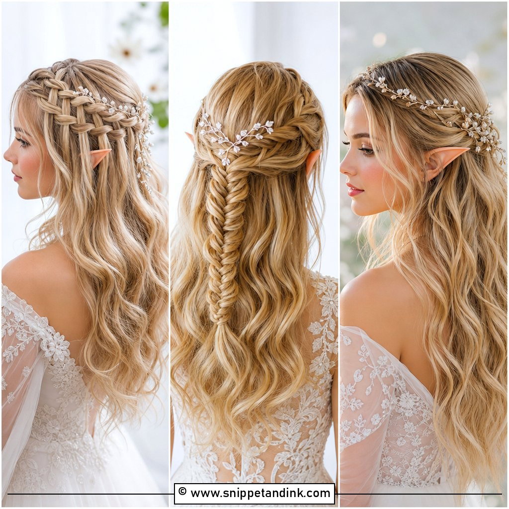 15 Elf Wedding Hair Ideas for Enchanted Bridal Style Magic