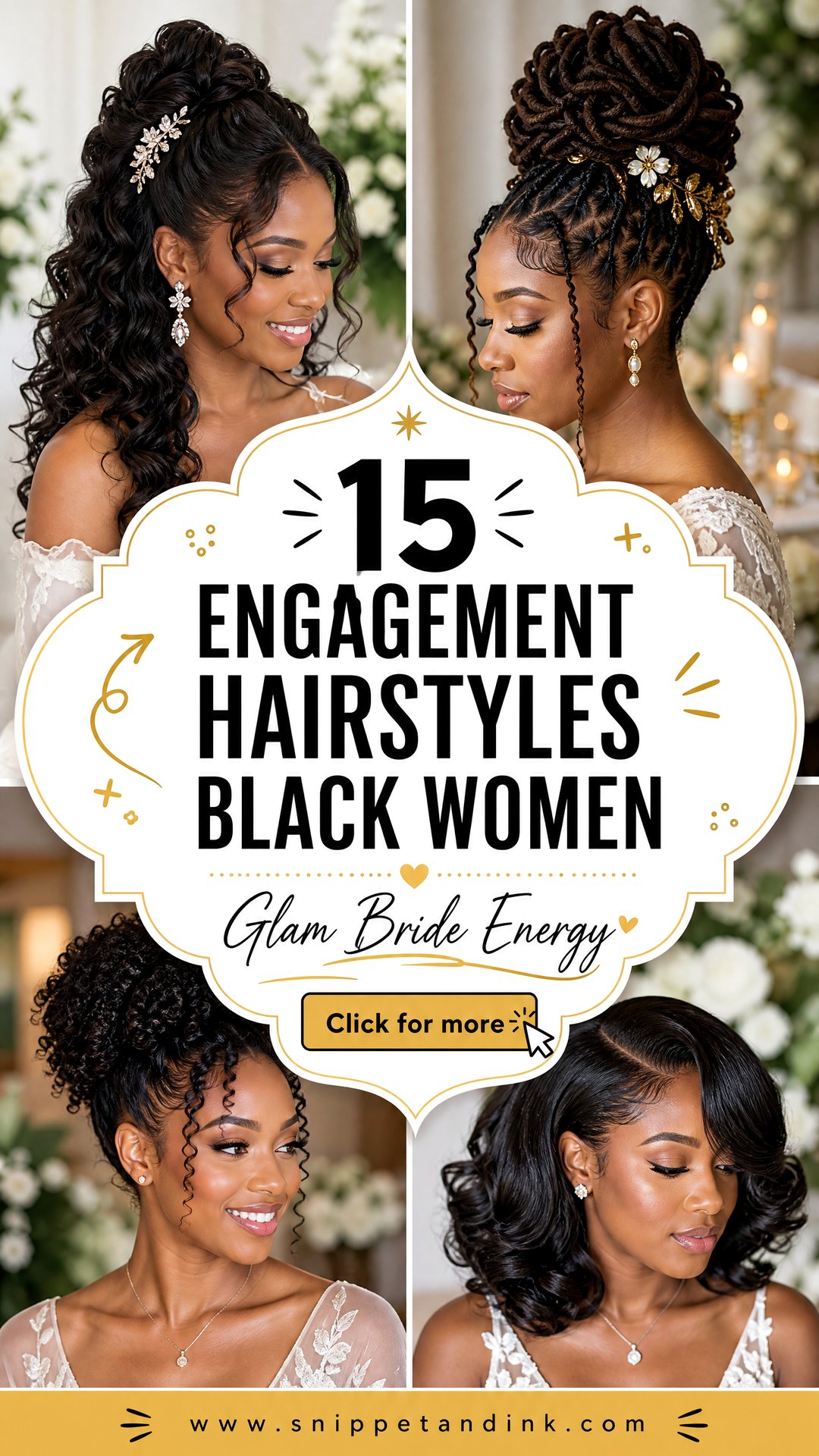 15 Engagement Hairstyles Black Women Will Love for Glam - 15 Engagement Hairstyles Black Women Will Love for Glam