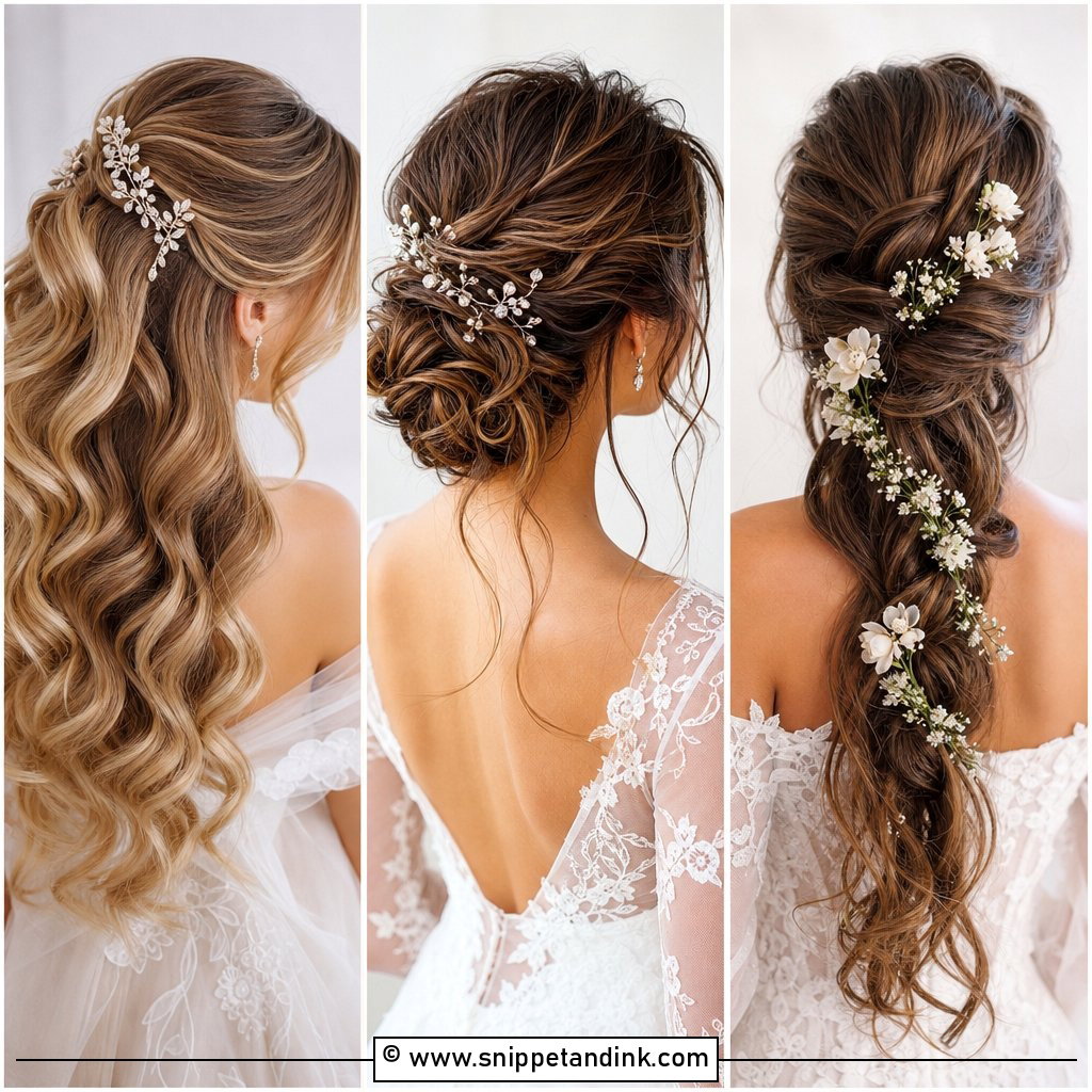 15 Fairytale Wedding Hairstyles for a Dreamy Bride Look