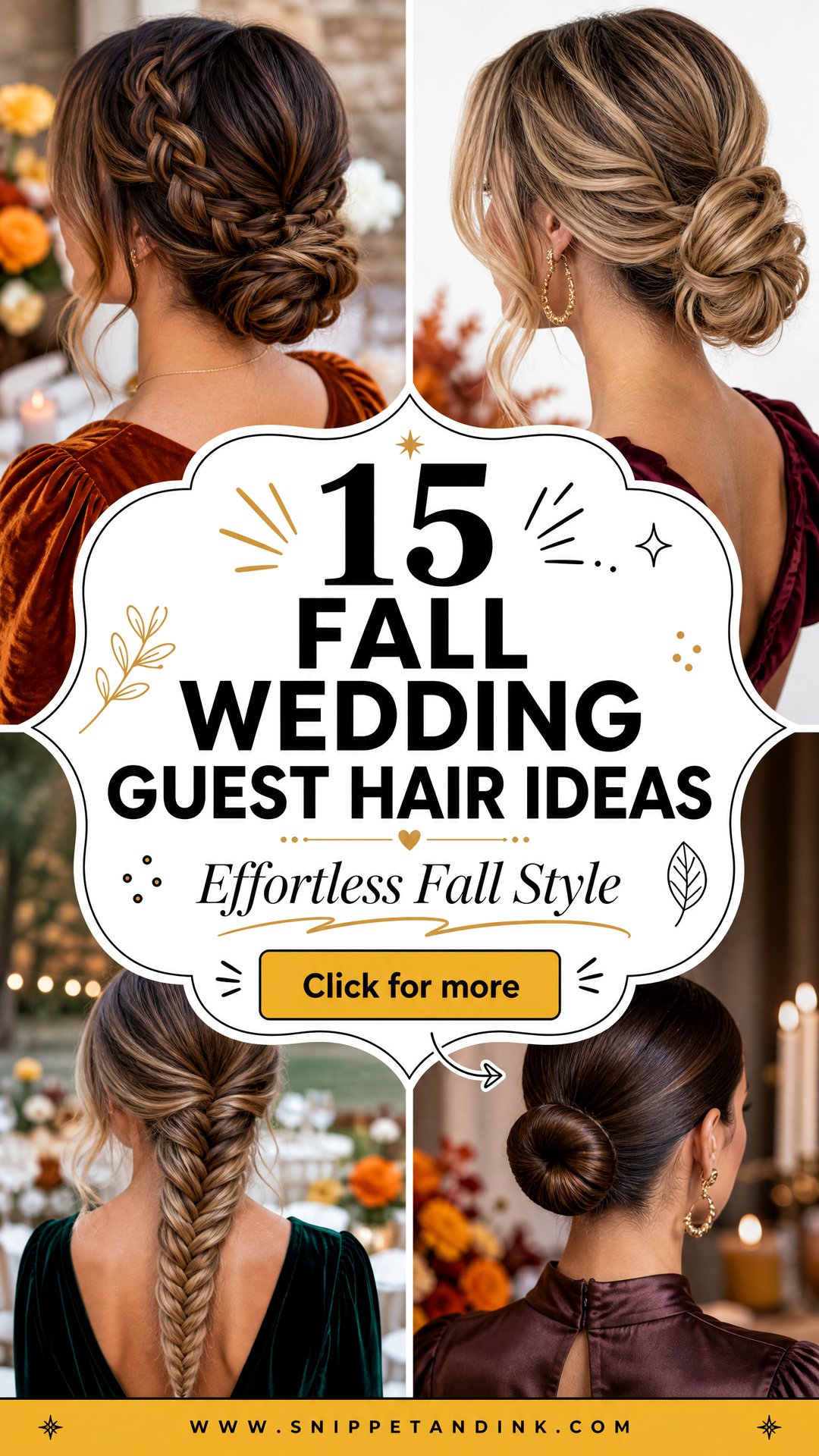 15 Fall Wedding Guest Hair Ideas for Effortless Style - 15 Fall Wedding Guest Hair Ideas for Effortless Style