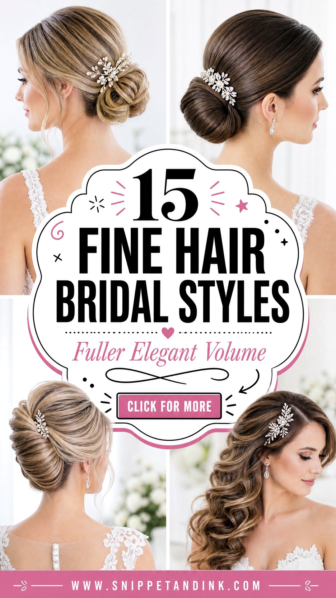 15 Fine Hair Bridal Styles for Fuller Elegant Volume Looks - 15 Fine Hair Bridal Styles for Fuller, Elegant Volume Looks