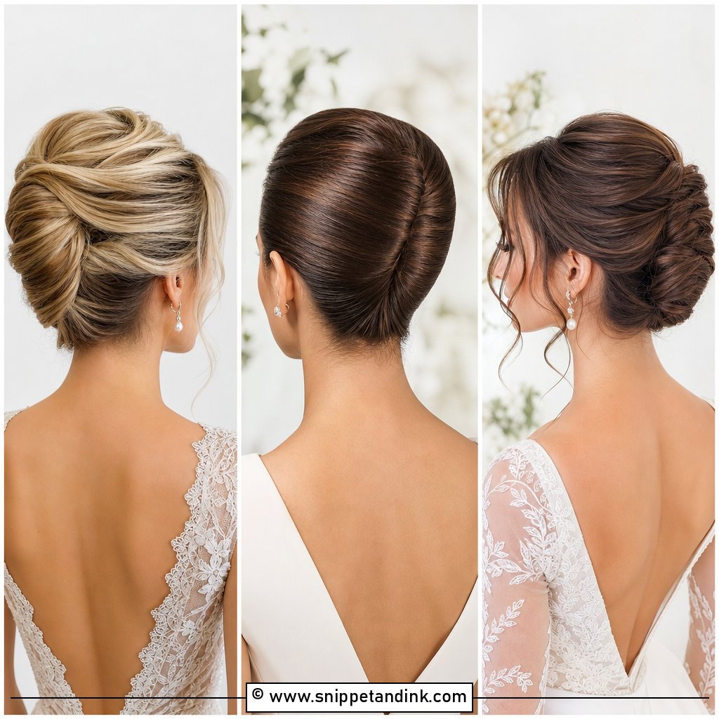 15 French Twist Wedding Hairstyles for Timeless Elegance