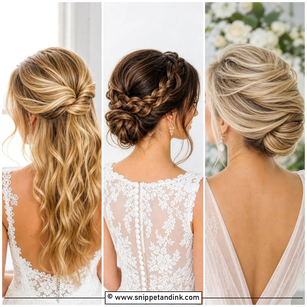 15 Front Hairdo Wedding Hairstyles for Stunning Brides