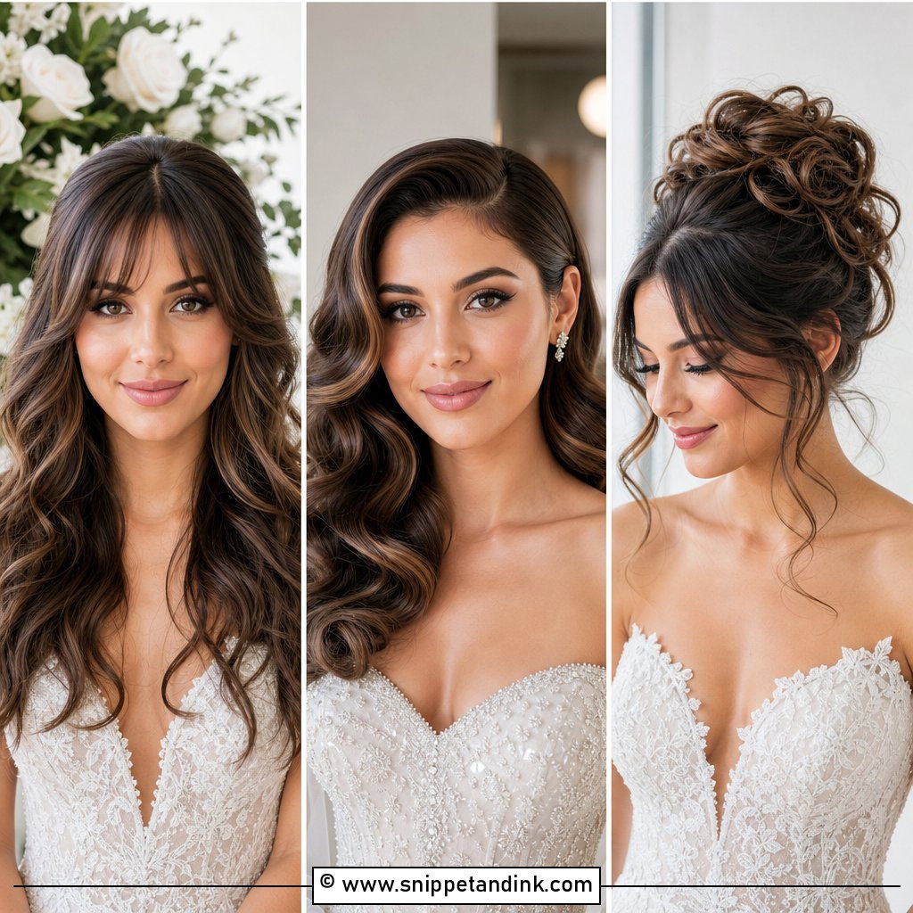 15 Frontal Wedding Hairstyles for a Picture-Perfect Look