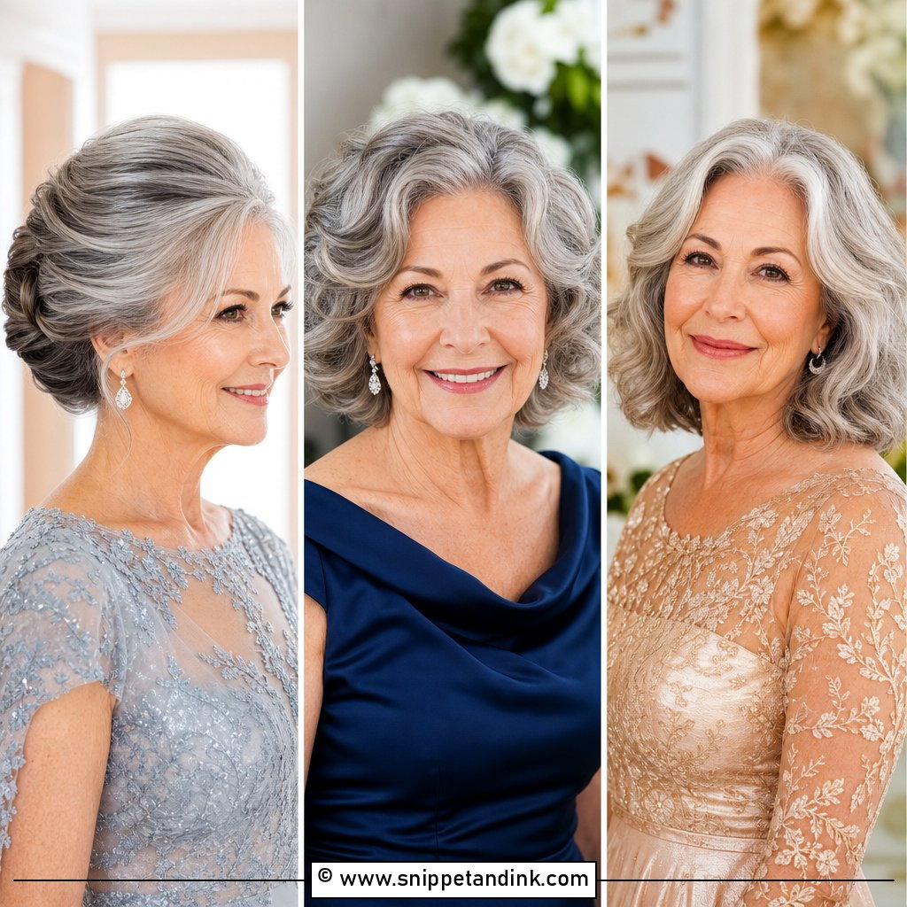 15 Grandma Hairstyles for Wedding Graceful Looks
