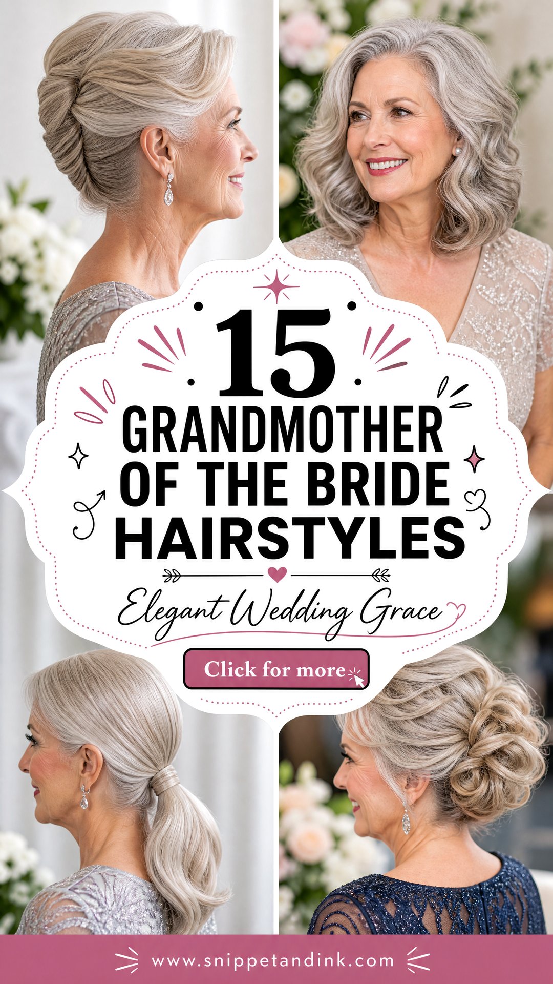 15 Grandmother of the Bride Hairstyles That Feel Elegant - 15 Grandmother of the Bride Hairstyles That Feel Elegant