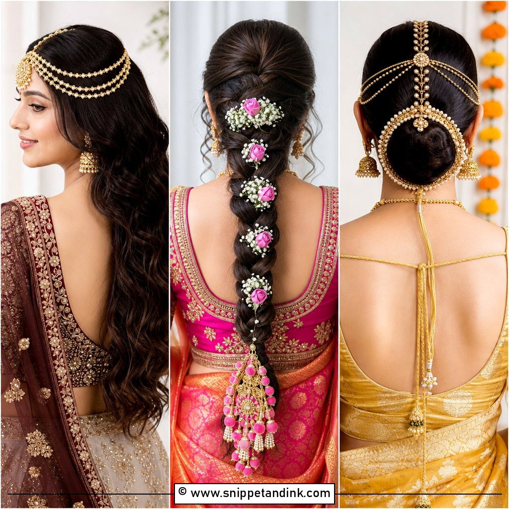 15 Hair Accessories for Women Indian Wedding Ideas