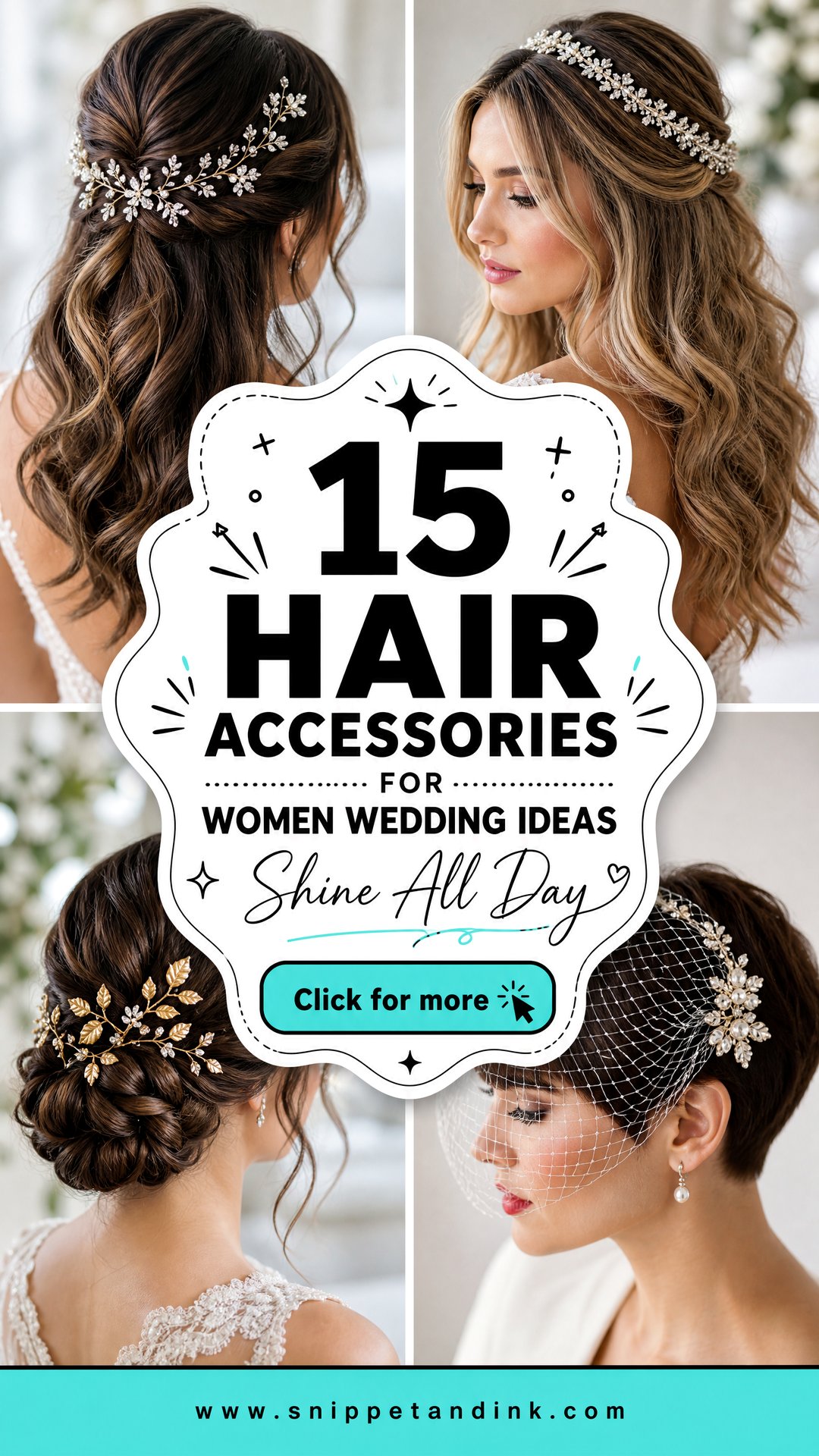 15 Hair Accessories for Women Wedding Ideas to Shine - 15 Hair Accessories for Women Wedding Ideas to Shine