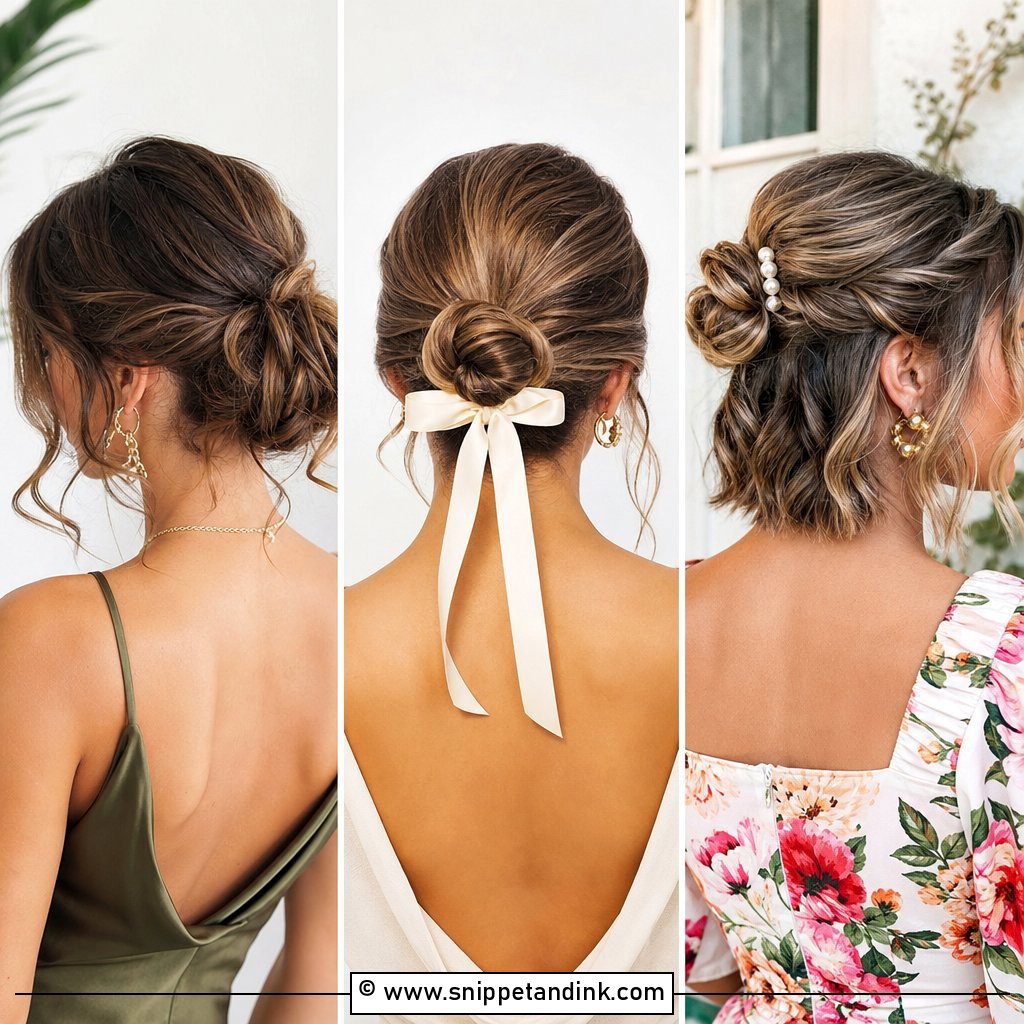 15 Hair Bun for Wedding Guest Ideas That Look Chic