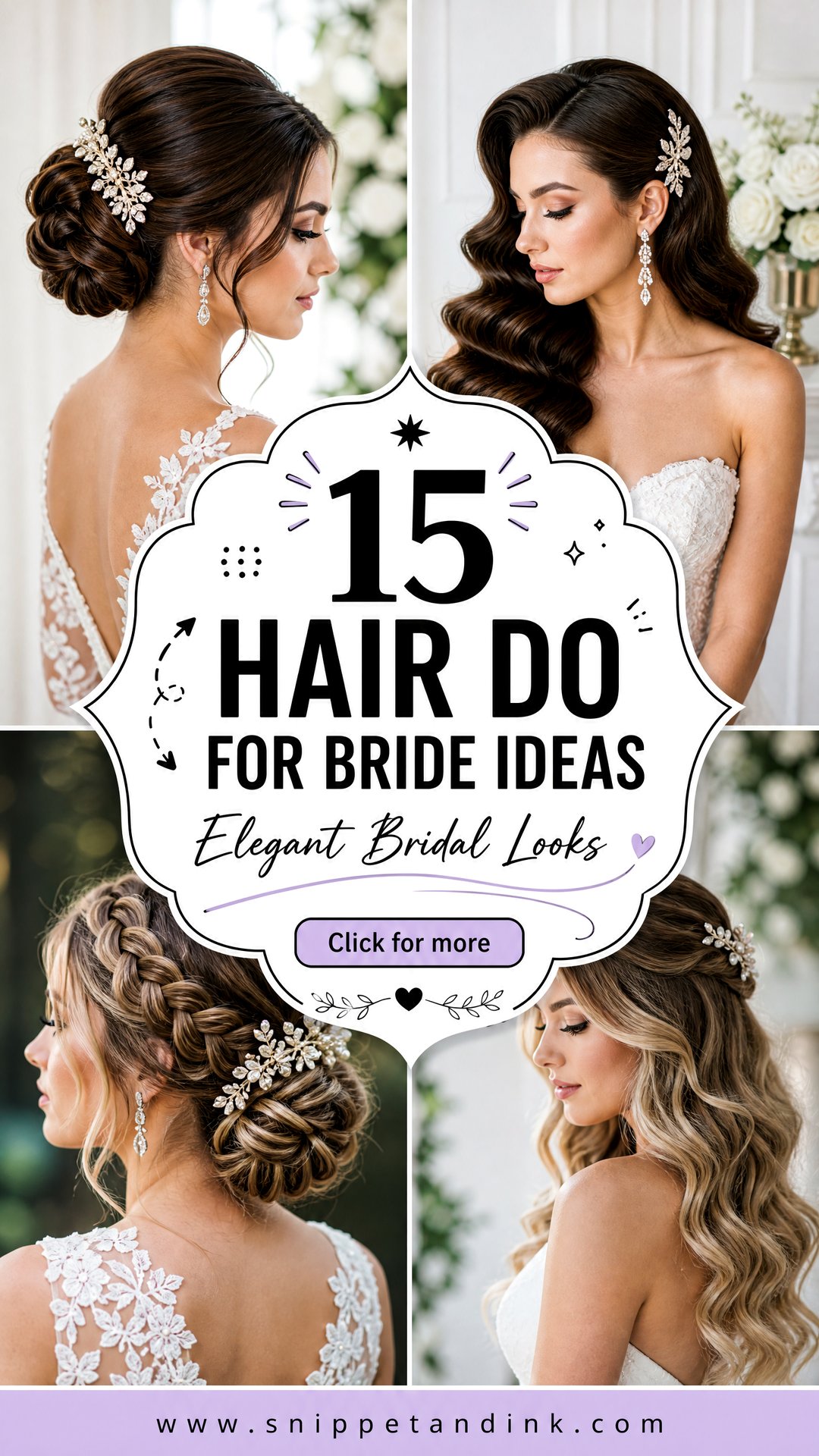 15 Hair Do for Bride Ideas Elegant Looks for Your Day - 15 Hair Do for Bride Ideas: Elegant Looks for Your Day