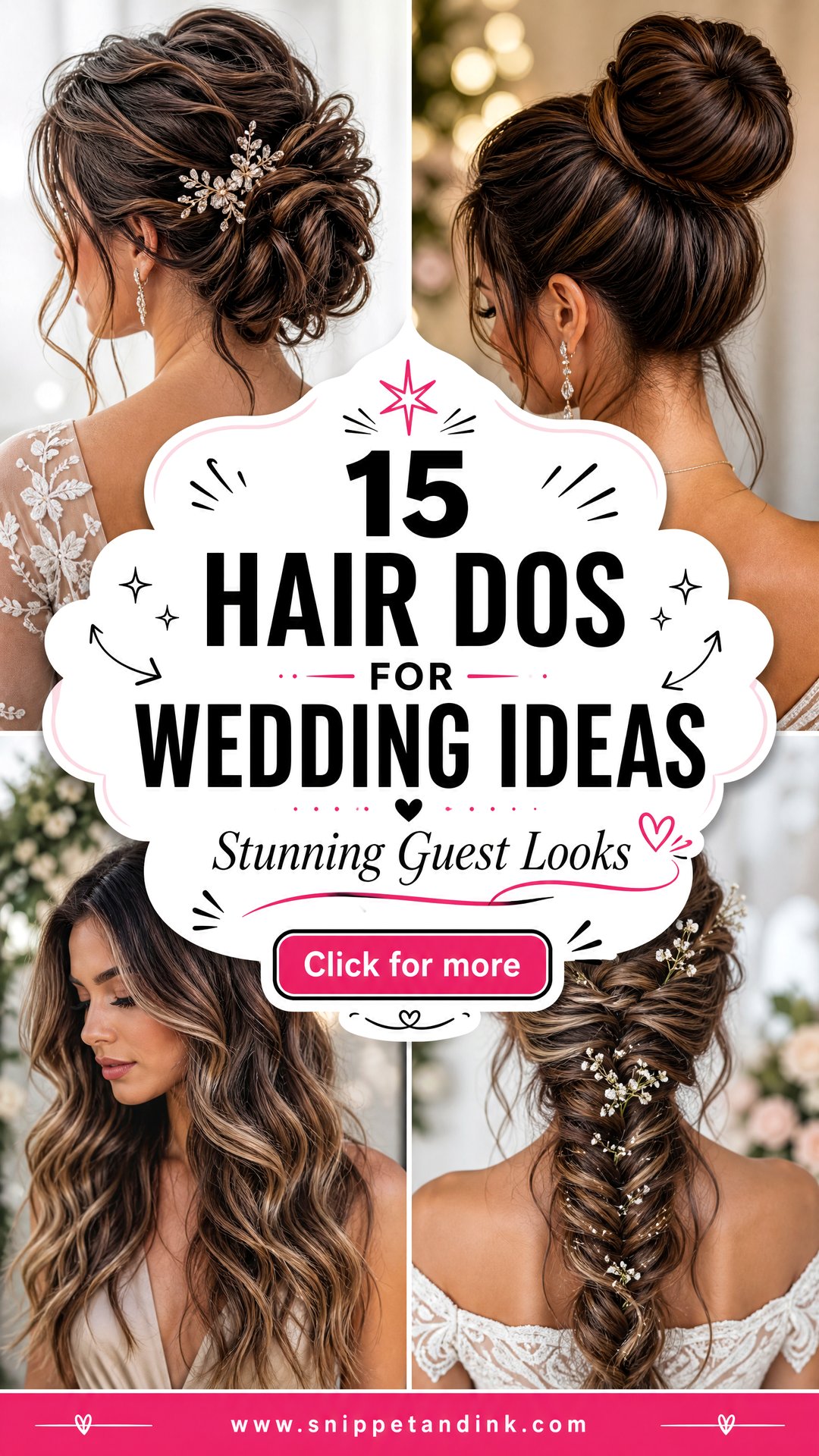15 Hair Dos for Wedding Ideas for Stunning Guest Looks - 15 Hair Dos for Wedding Ideas for Stunning Guest Looks