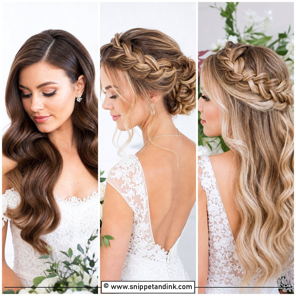 15 Hair Styles Ideas for Wedding for Effortless Glam