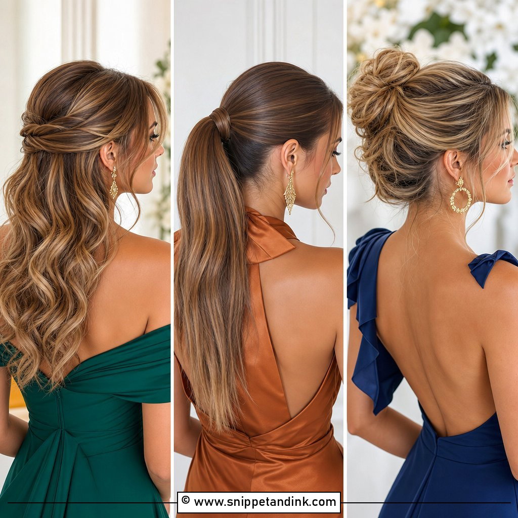 15 Hair Styles for Guest At Wedding for Polished Glam
