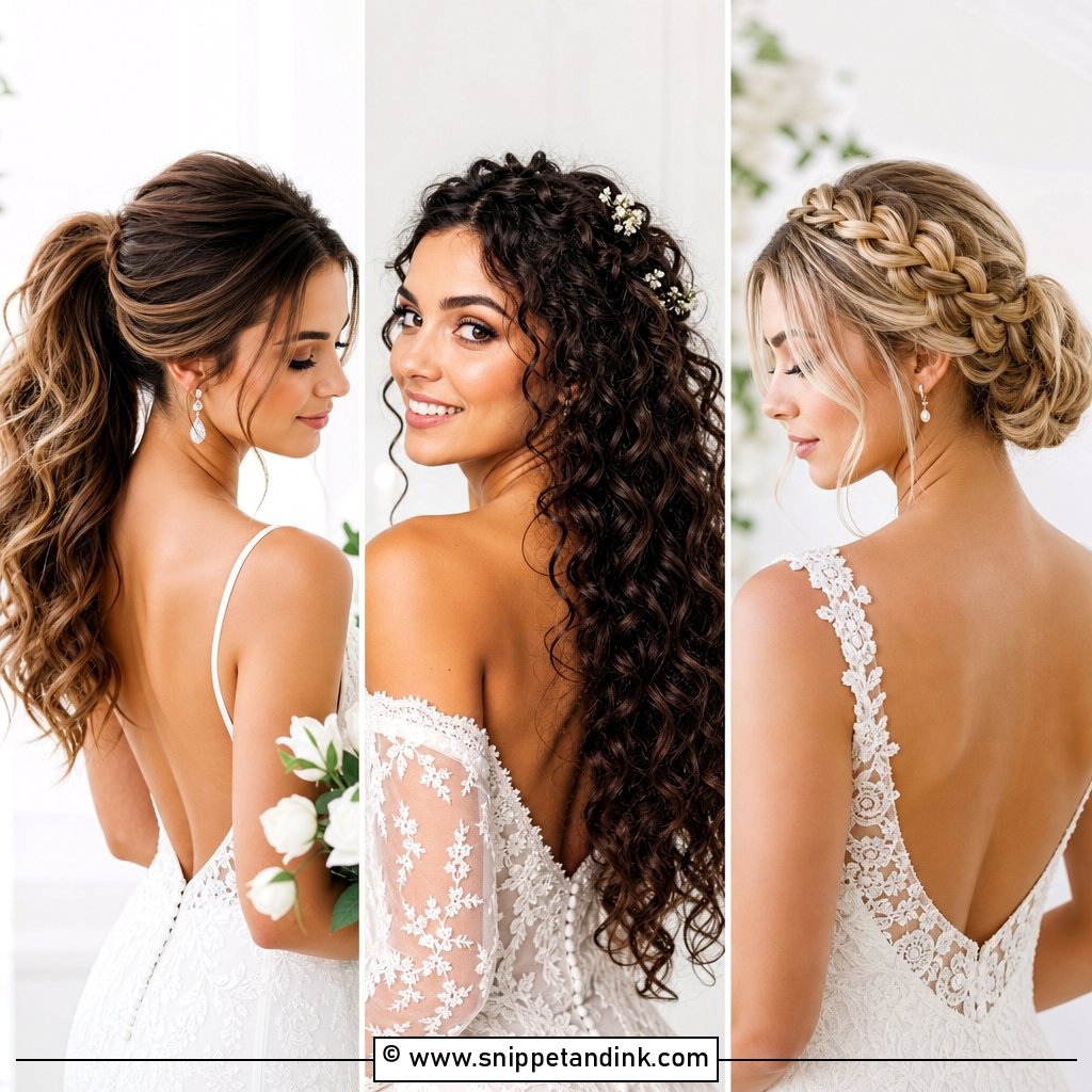 15 Hair Styles for a Bride for Timeless Wedding Glam