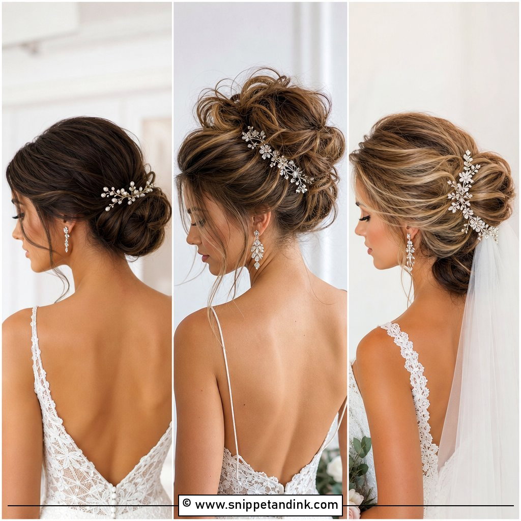 15 Hair Up Bridal Styles Elegant Updos for Brides
